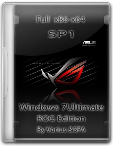 windows 7 rog edition